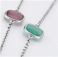 Collana Boccadamo Donna in Bronzo Cristallo XGR729 - XGR729